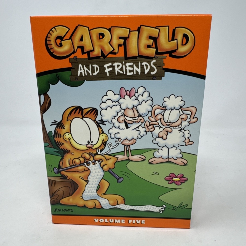 Garfield and Friends Volume Five 5 (2005 3 DVD Set) 25 Episodes Jim Davis